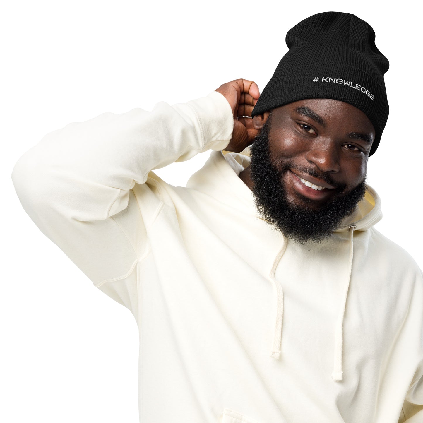2023 Edu Family Reunion #KNOWLEDGE Organic ribbed beanie