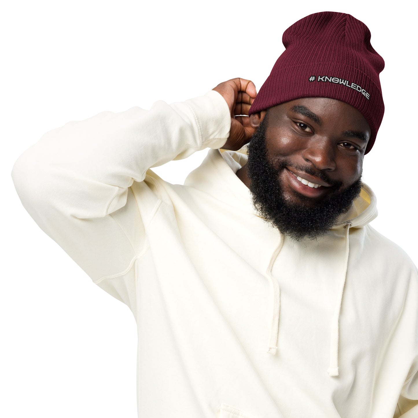 2023 Edu Family Reunion #KNOWLEDGE Organic ribbed beanie