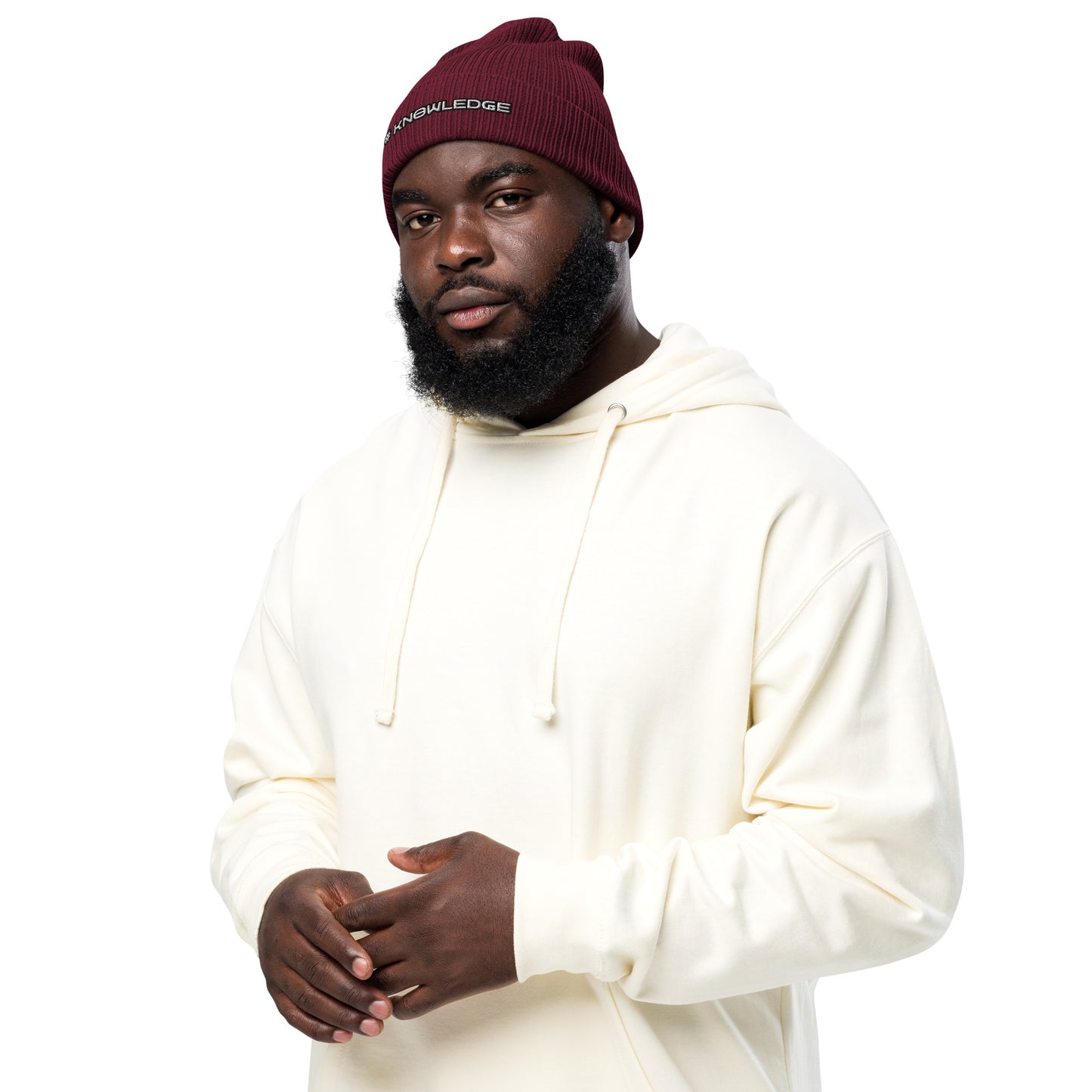 2023 Edu Family Reunion #KNOWLEDGE Organic ribbed beanie