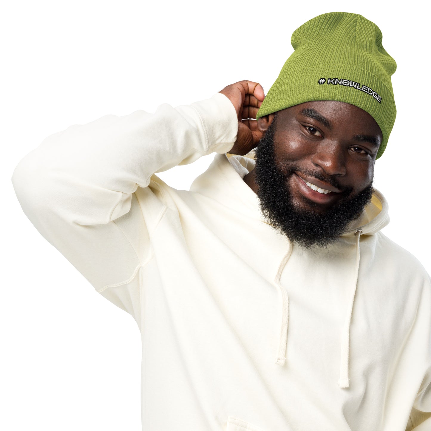 2023 Edu Family Reunion #KNOWLEDGE Organic ribbed beanie