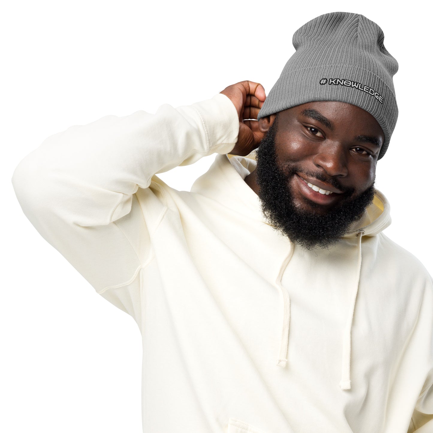 2023 Edu Family Reunion #KNOWLEDGE Organic ribbed beanie