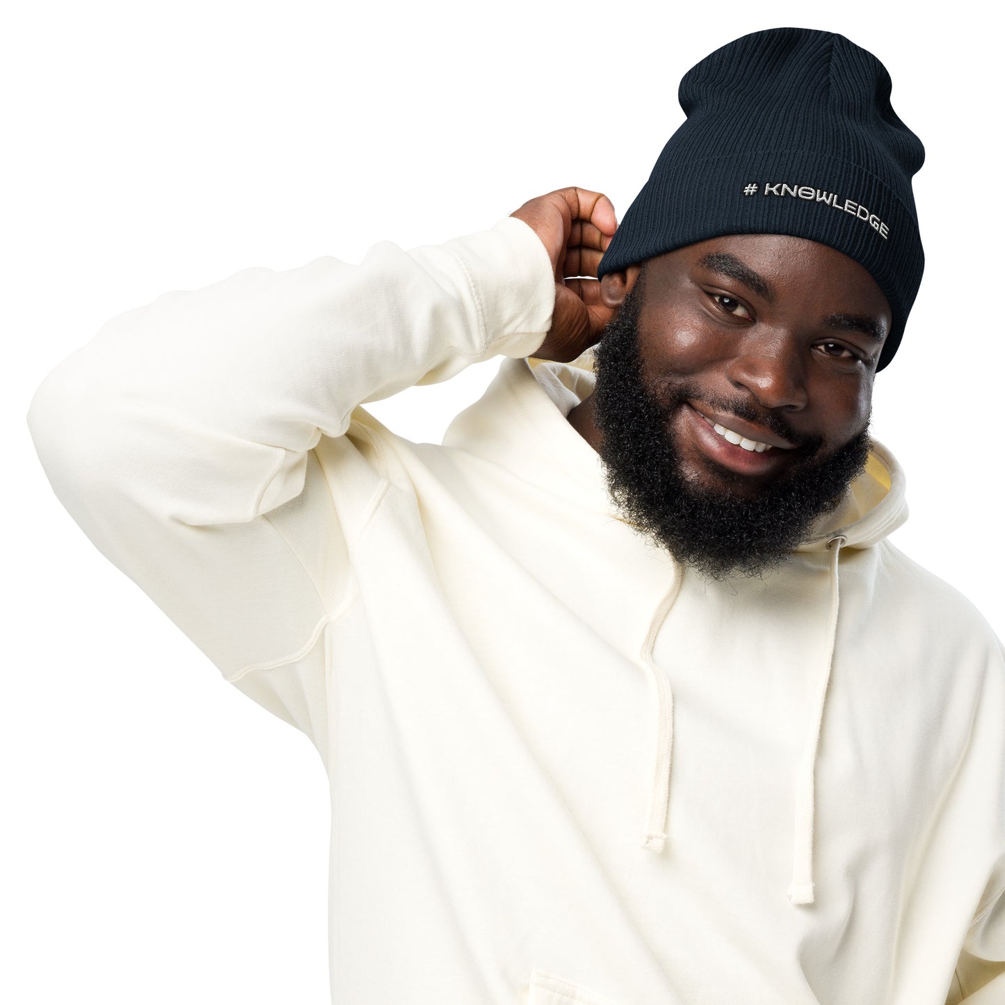 2023 Edu Family Reunion #KNOWLEDGE Organic ribbed beanie
