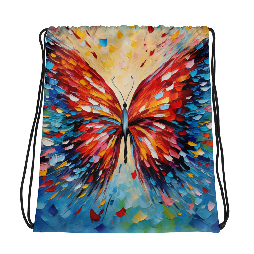 Butterfly #349 Drawstring bag