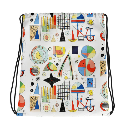 Elements of Art #04 Drawstring bag