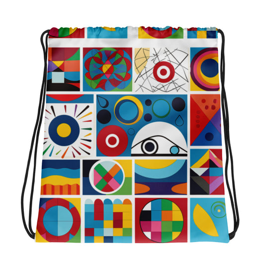 Elements of Art #13 Drawstring bag