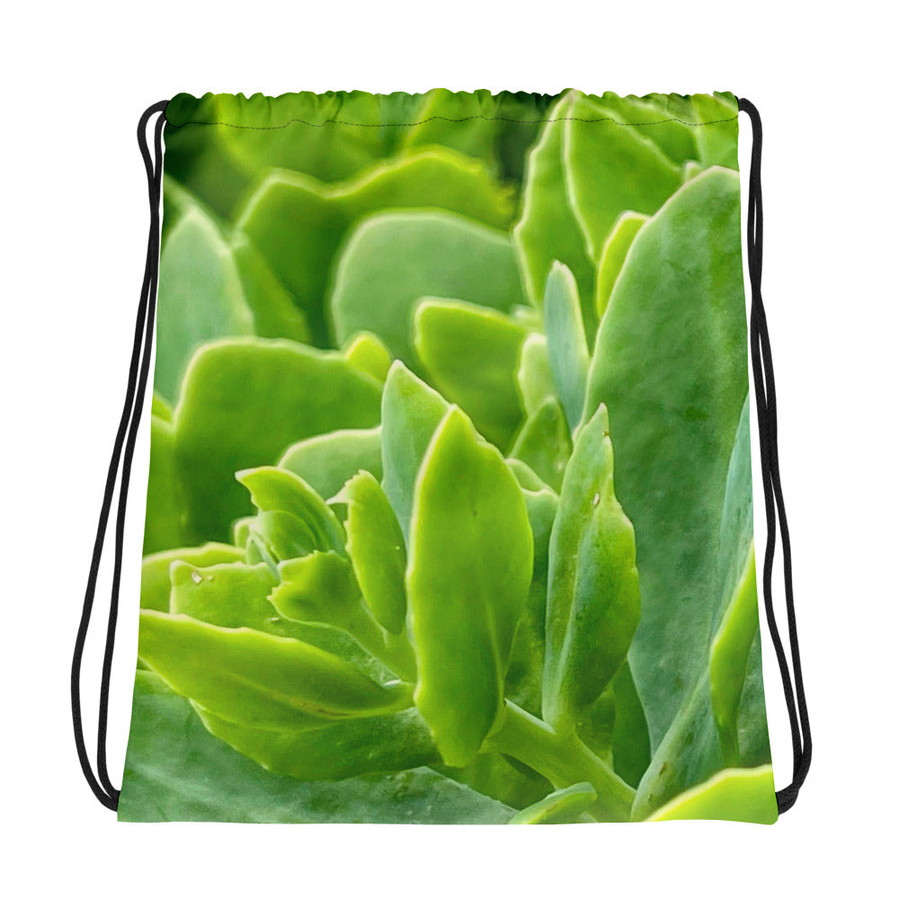 Green is Good Drawstring bag