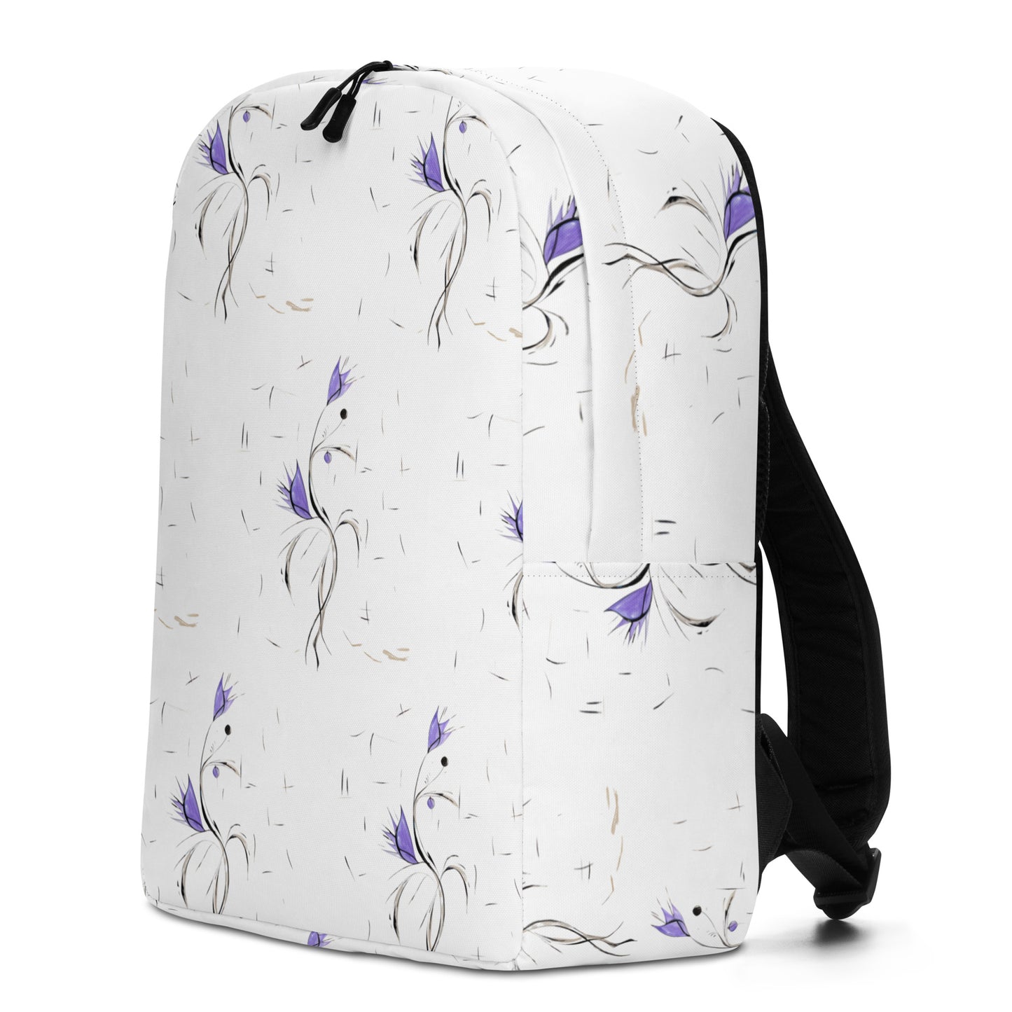 Lavender Miro Minimalist Backpack