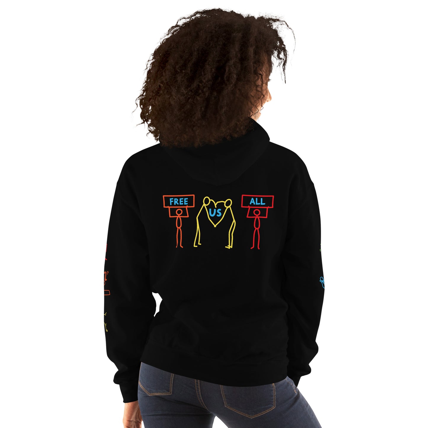 Free Us All Rest as Protest Unisex Hoodie